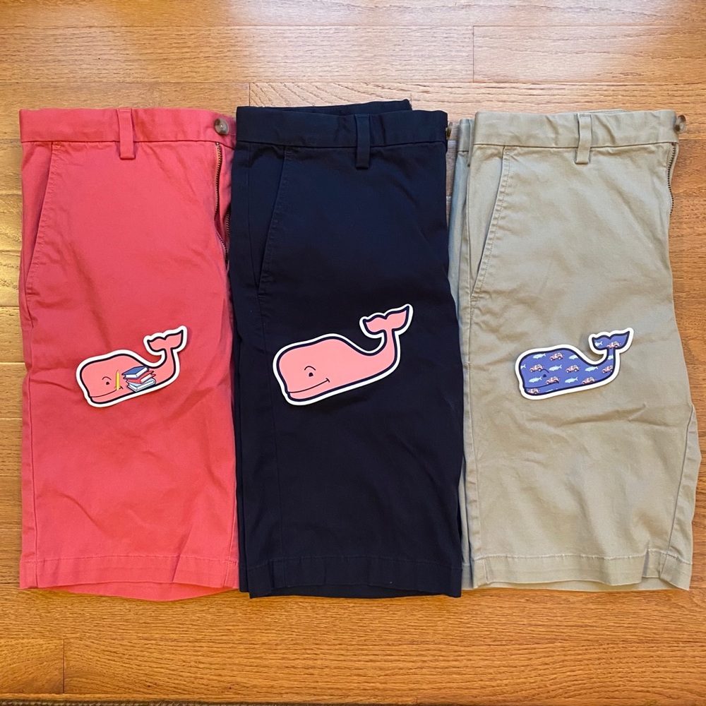 3-Pack Vineyard Vines Shorts size 16